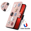 Pikkukuva 4 / 6: Sileä ja ohut premium-PU-nahkakotelo Xiaomi 13 - Ruusukulta Pink