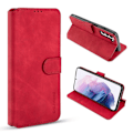 Pikkukuva 1 / 2: DG.MING Samsung Galaxy S21 Plus Retro Case - Punainen Red