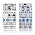 Pikkukuva 1 / 2: Samsung Galaxy J5 (2017) vintagetyylinen nahkakotelo - Heimojen kukat Multicolor