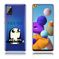 Pikkukuva 1 / 2: Deco Samsung Galaxy A21s kotelot - Pingviini White