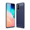 Miniatyrbillede 2 af 2: Carbon Flex cover - Samsung Galaxy S20 Plus - Blå Blue