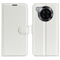 Miniatyrbillede 1 af 2: Klassisk Honor 50 Lite / Huawei Nova 8i Flip Etui - Hvid White