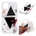 Pikkukuva 1 / 2: Marble iPhone 11 Pro Max kuoret - Tumma kolmio marmori Multicolor
