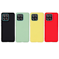 Miniatyrbillede 2 af 2: Matte Liquid Samsung Galaxy A03 silikone cover - Sort Black