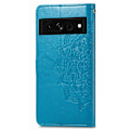 Pikkukuva 2 / 2: Mandala Google Pixel 7 Pro Läppäkotelo - Sininen Blue