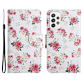 Pikkukuva 1 / 2: Wonderland Samsung Galaxy A53 5G Läppäkotelo - Punainen Peony Multicolor