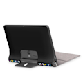 Miniatyrbillede 2 af 2: Lenovo Yoga Smart Tab 10.1 tre-folds mønster læder flip etui - Sommerfugle og Blomster Multicolor