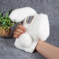 Miniatyrbild 2 av 2: Fluffy Rabbit Samsung Galaxy A50 skal - Vit Vit