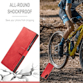 Pikkukuva 2 / 2: DG.Ming Samsung Galaxy S22 Ultra Retro Suojakotelo - Punainen Red