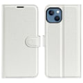 Miniatyrbillede 1 af 2: Klassisk iPhone 14 flip etui - Hvid White