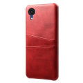 Pikkukuva 1 / 4: Dual Card Suojakotelo Samsung Galaxy A23e - Punainen Red