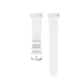 Miniatyrbild 2 av 2: Fitbit Versa 3 / Sense hållbar läder klockarmband - vit Vit