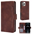 Pikkukuva 1 / 2: Moderni Nahkalaukku For iPhone 13 Pro Max - Ruskea Brown
