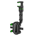 Miniatyrbillede 1 af 2: Universalholder til biltelefon i multifunktionelt bakspejl - Grøn Green