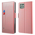 Pikkukuva 1 / 2: Phone Suojakotelo With Make-up Mirror And Slick Design For Samsung Galaxy A22 5G - Ruusukulta Pink