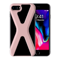 Miniatyrbild 1 av 2: DAITE iPhone 7 Plus,8 Plus Skal med ett X design - Rosa Rosa