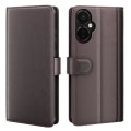 Pikkukuva 1 / 6: Aito nahkakotelo luottokorttipaikoilla OnePlus Nord CE 3 - Ruskea Brown