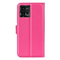 Miniatyrbillede 2 af 2: Klassisk Motorola Moto G72 Flip Etui - Rose Pink