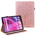 Pikkukuva 1 / 2: Lenovo Tab M10 puu ja peura kuvio nahkakotelo - Ruusukulta Pink
