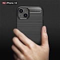 Miniatyrbild 2 av 2: Carbon Flex iPhone 13 skal - Svart Svart