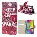 Pikkukuva 1 / 2: Wonderland Samsung Galaxy M20 kotelot - Pysy Rauhallisena ja Säkenöi Multicolor