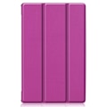 Miniatyrbillede 2 af 2: Lenovo Tab M10 FHD Plus holdbart trefoldigt læderetui - Lilla Purple