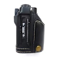 Miniatyrbillede 2 af 2: Fujifilm X-T4 læder halvkropsbetræk - Sort Black
