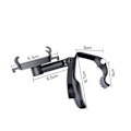 Miniatyrbillede 2 af 2: YESIDO C101 Universal bilholder Black