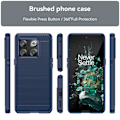 Miniatyrbild 2 av 2: Carbon Flex OnePlus 10T skal - Blå Blå
