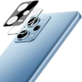 Miniatyrbild 1 av 2: IMAK kameraskydd i glas med linsskydd i akryl för Xiaomi Redmi Note 12 Pro Plus - Svart Upplaga Svart