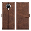 Miniatyrbillede 1 af 2: Wallet-style Læder Etui til Nokia G20 - Kaffe Brown