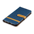 Pikkukuva 2 / 2: Jeans Samsung Galaxy A70 flip case - Tummansininen Blue