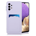Pikkukuva 1 / 2: Card Holder Suojakuori For Samsung Galaxy A32 - Vaaleanvioletti Purple