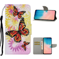 Pikkukuva 1 / 2: Wonderland Samsung Galaxy S20 Plus flip kuoret - Keltainen Perhosia Yellow