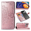 Miniatyrbild 1 av 2: Mandala läder Samsung Galaxy A60 fodral - Rosa Rosa
