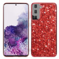 Pikkukuva 1 / 5: Glitter Samsung Galaxy S23 Plus Suojakotelo - Punainen Red