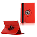Miniatyrbillede 1 af 2: iPad (2017) stilrent og sikkert læder etui - Rød Red