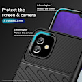 Pikkukuva 6 / 6: Thunder Samsung Galaxy A04e Suojakotelo - Musta Black