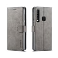Miniatyrbillede 1 af 2: LC.IMEEKE Samsung Galaxy A9 (2018) tegnebogsstil læder flip etui - Grå Silver grey