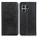 Miniatyrbillede 1 af 2: Flip Etui med Pung i ægte Læder til OnePlus 10 Pro - Sort Black