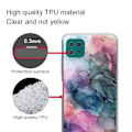 Miniatyrbillede 2 af 2: Marble Samsung Galaxy A22 5G Etui - Osmose of rose og green Multicolor