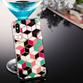 Miniatyrbild 2 av 2: Marmormotiv iPhone Xs Max skal - Stil C multifärg