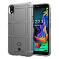 Pikkukuva 1 / 2: Rugged Shield kuoret - LG K20 (2019) - Harmaa Silver grey