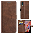 Miniatyrbillede 1 af 2: Wallet-style Læder Etui til Samsung Galaxy Xcover 5 - Brun Brown