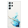 Pikkukuva 1 / 2: Marble Samsung Galaxy S23 Ultra Suojakotelo - Sininen Blue