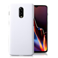 Miniatyrbild 1 av 2: OnePlus 6T gummerat fodral - Vit Vit