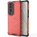Pikkukuva 1 / 2: Bofink Honeycomb Honor 70 Pro Plus kotelot - Punainen Red