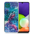 Pikkukuva 1 / 2: Deco Samsung Galaxy A22 5G Suojakotelo - Never Stop Dreaming Multicolor