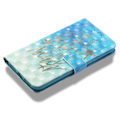 Miniatyrbillede 2 af 2: iPhone Xs Max flip case i mønstret læder - Citatmønster Multicolor