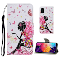 Miniatyrbillede 1 af 2: Wonderland Samsung Galaxy A41 Flip Etui - Fe Sommerfugl Pink